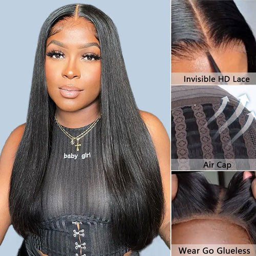 New In Human Hair Wigs – Breathable Air Cap Wigs