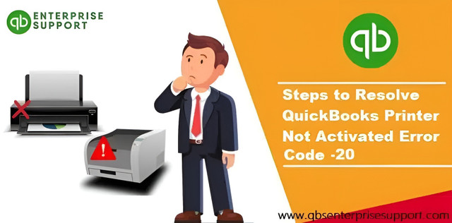 Instant Fix: QuickBooks Printer Not Activated Error Code 20