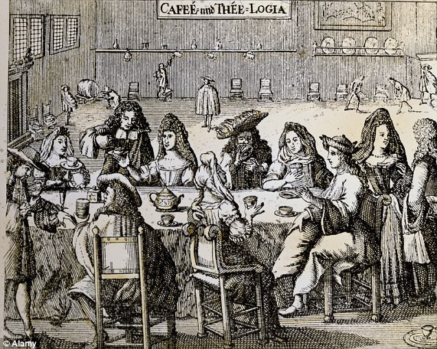 Английская кофейня, 1650-е (?)