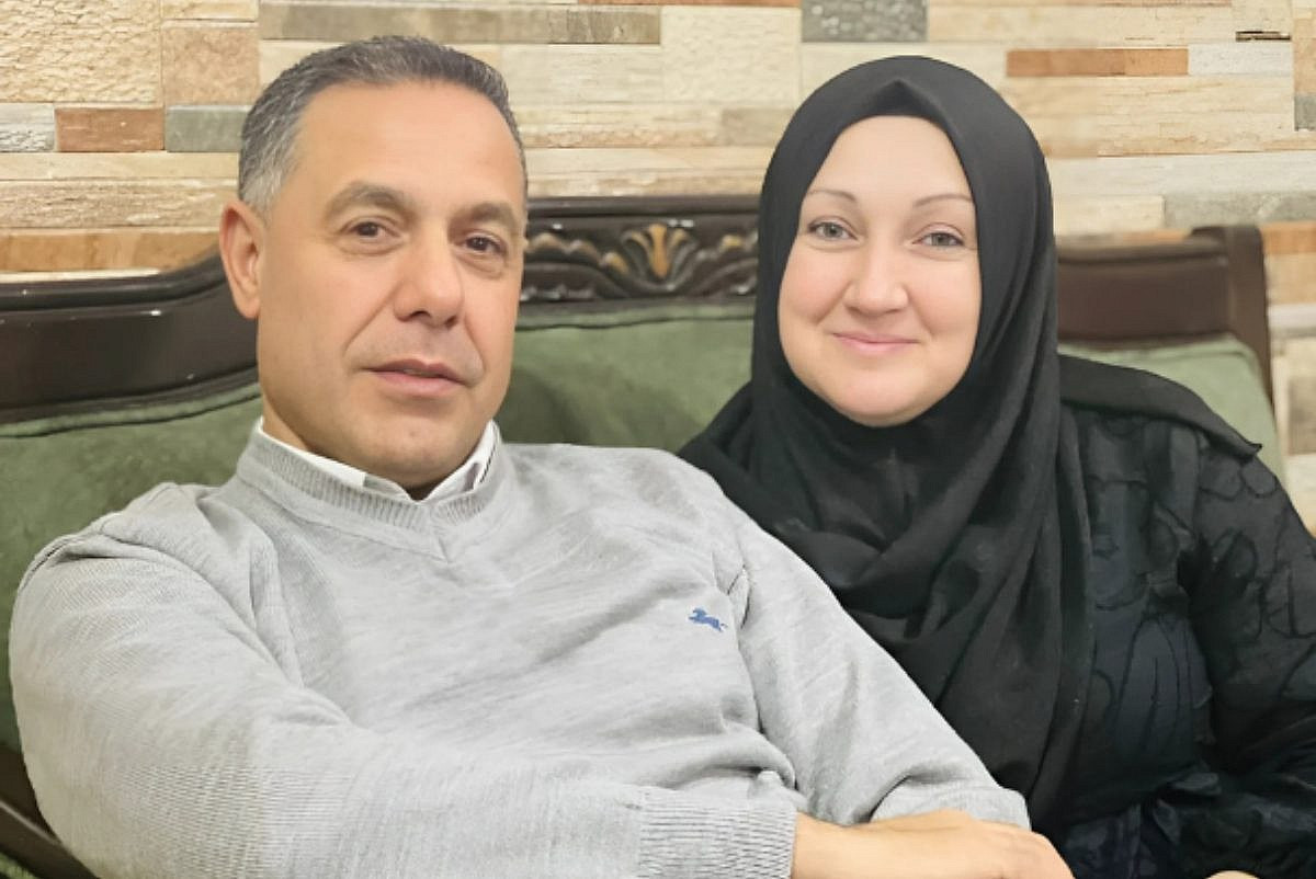 Dr. Hussam Abu Safiya and Albina Abu Safiya. (Courtesy of the family)
