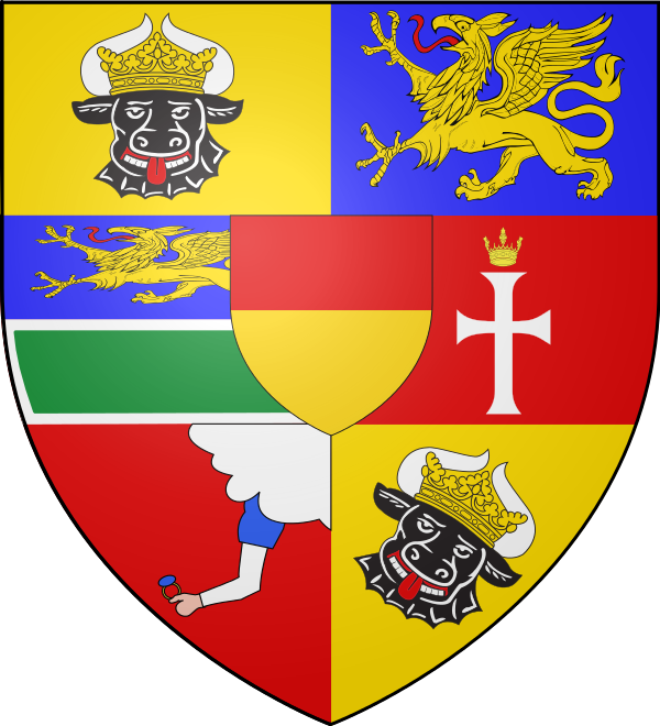 Герб великого герцогства Мекленбург-Стрелиц.