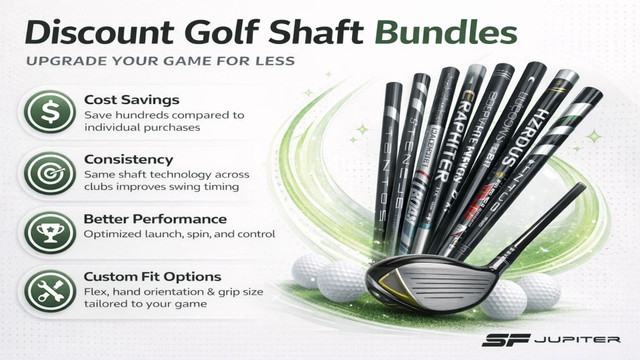 Discount Golf Shaft Bundles: Upgrade Your Game for Less