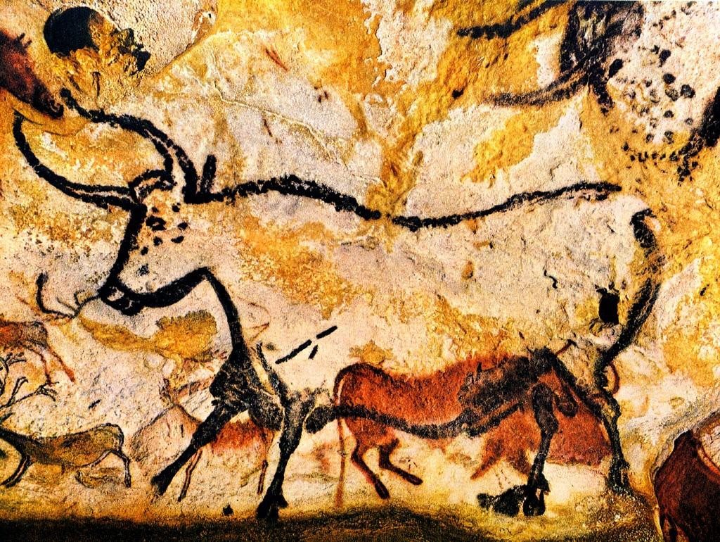 Изображение быка. XV-XIII тысяч лет до&nbsp;н.э. Пещера Ласко, Франция
