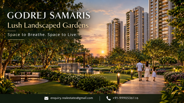 Godrej Samaris Floor Plan 3 BHK and 4 BHK Layout Details
