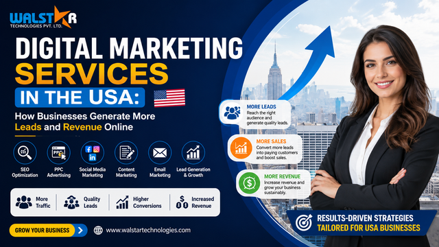 Digital Marketing Services in the USA: How Businesses Generate More Leads and Revenue Online