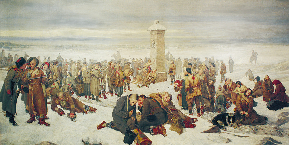Прощание с&nbsp;Европой, 1894. Александр Сохачевский