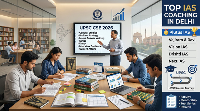 Best IAS Coaching in Delhi: How to Find the Right UPSC Institute for Success in 2026