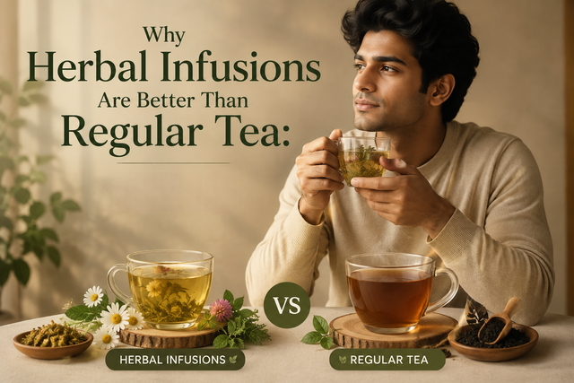 Why Herbal Infusions Are Better Than Regular Tea: India's Complete Wellness Guide