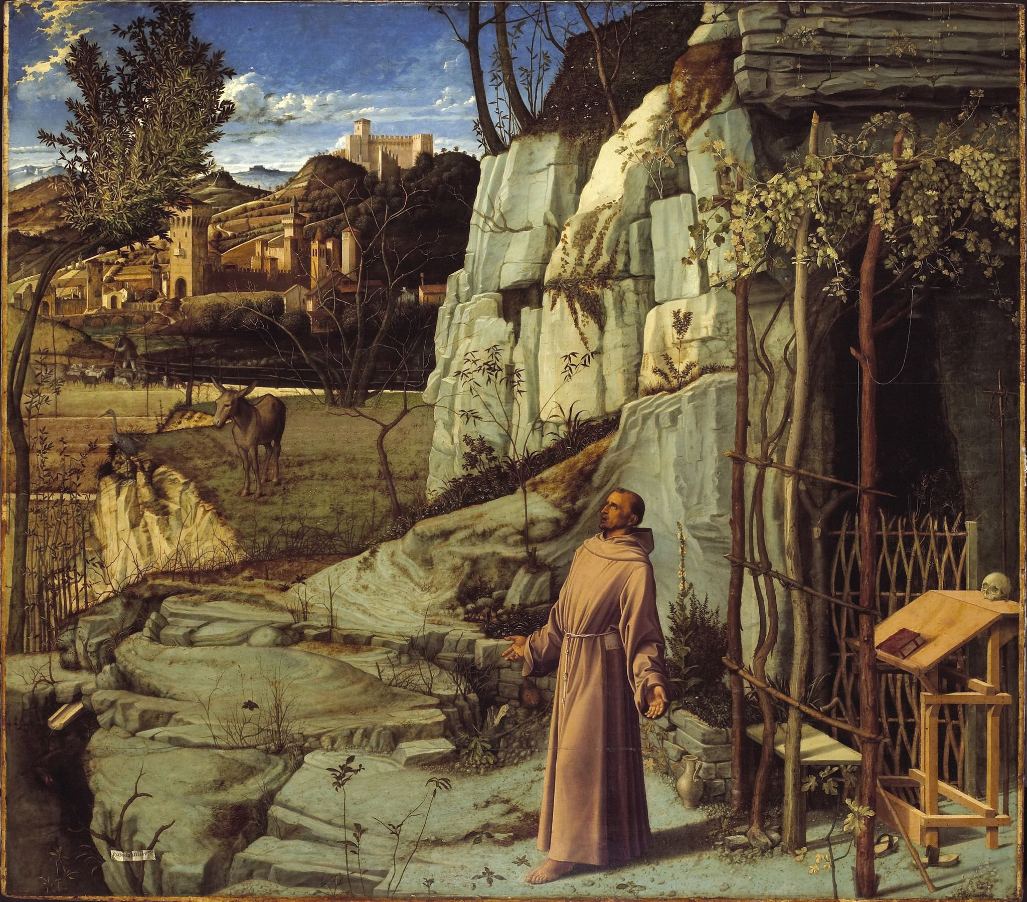 Giovanni Bellini, St. Francis in Ecstasy (1475-1480)