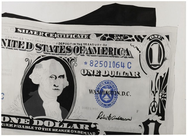 Andy Warhol, One Dollar Bill (1962)