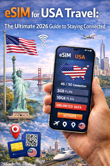 Best eSIM for USA Travel – Fast & Affordable Data 
