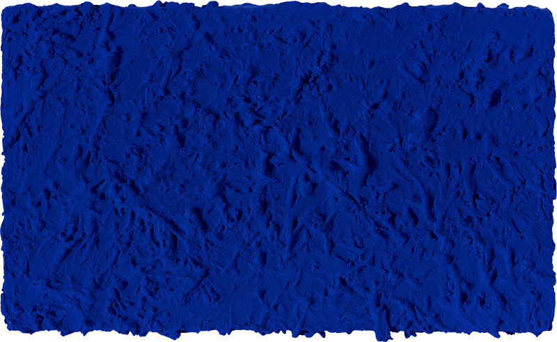 Monochrome bleu sans titre (IKB 45), 1960 