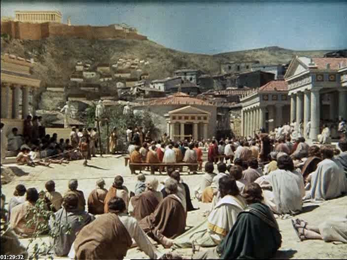 Сократ (1971, реж. Р. Росселини. Италия, Испания, Франция)
