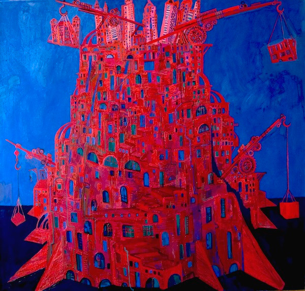 Максим Кантор. Красная башня, 2005