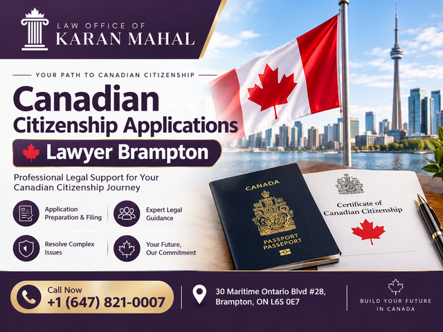 Canadian Citizenship Applications Lawyer Brampton
