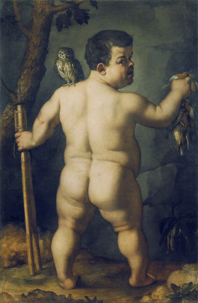 Agnolo di Cosimo. Portrait of Nano Morgante