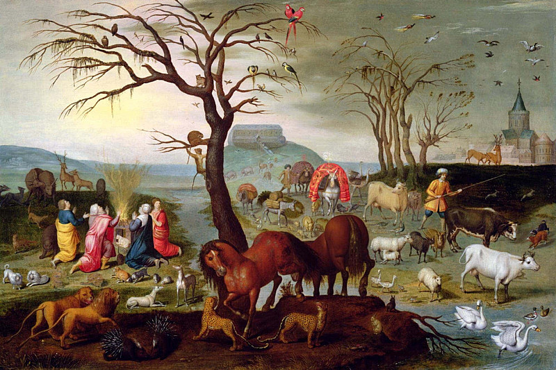 Jacob Bouttats, ок. 1660–1718 Noah’s sacrifice