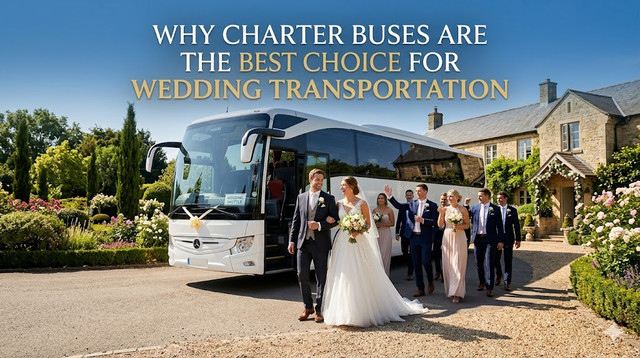 Wedding Charter Bus Services: Ride Together, Celebrate Together