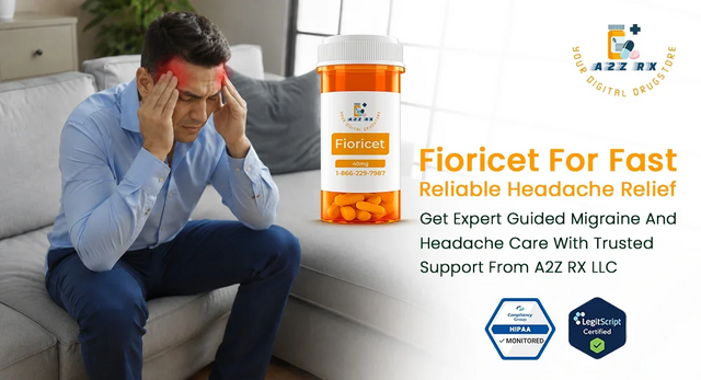 Fioricet For Headache: Trusted Relief And Expert Care Available Through A2ZRx