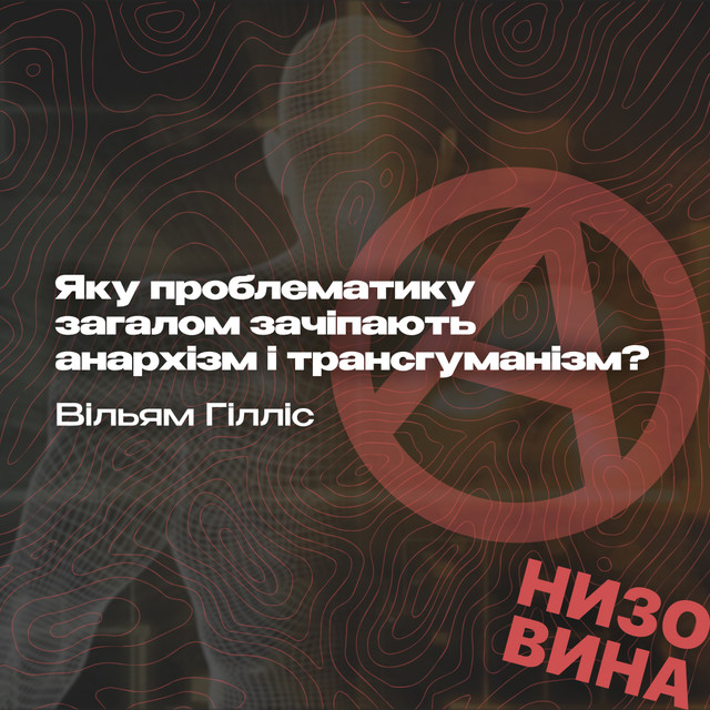 Вільям Гілліс. Яку проблематику загалом зачіпають анархізм і трансгуманізм?