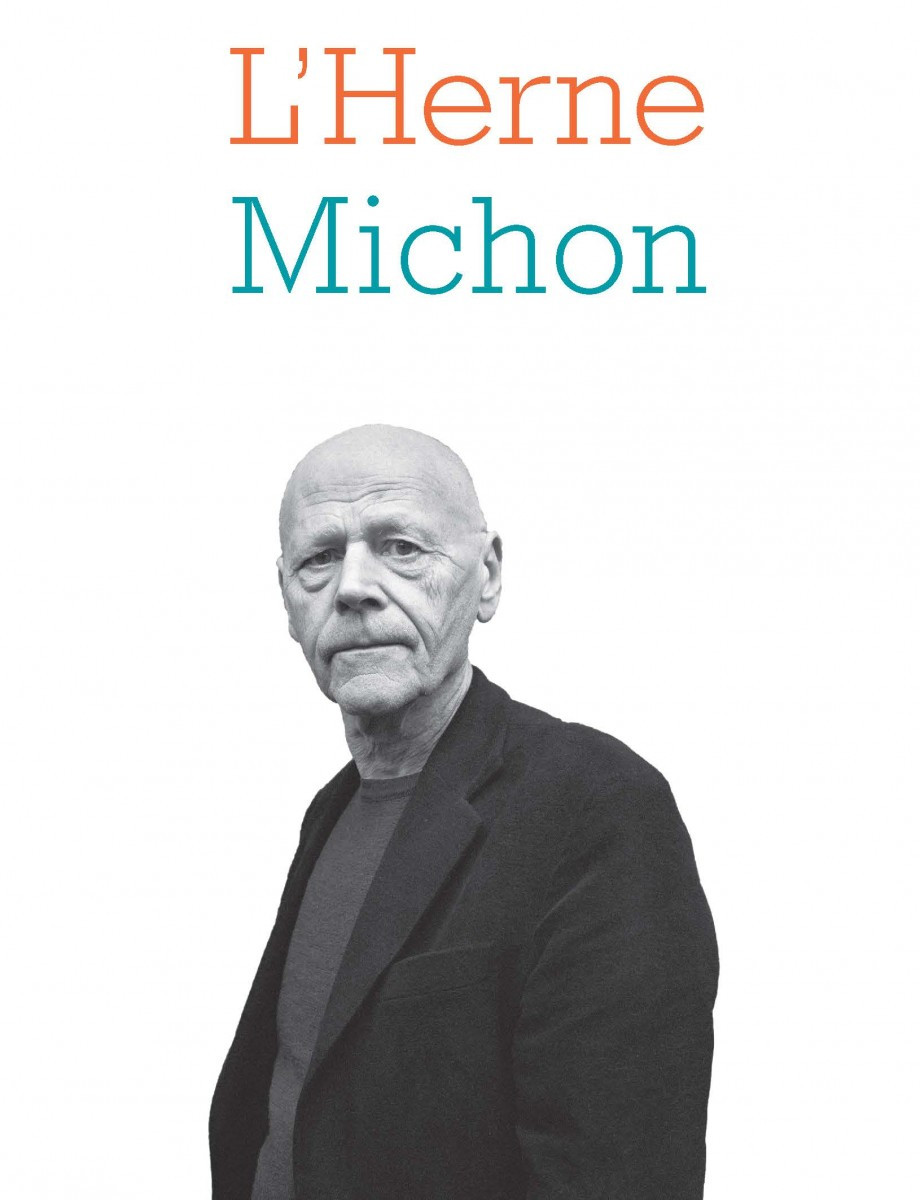 Обложка книги Cahier L’Herne, посвящённой Мишону, 2017