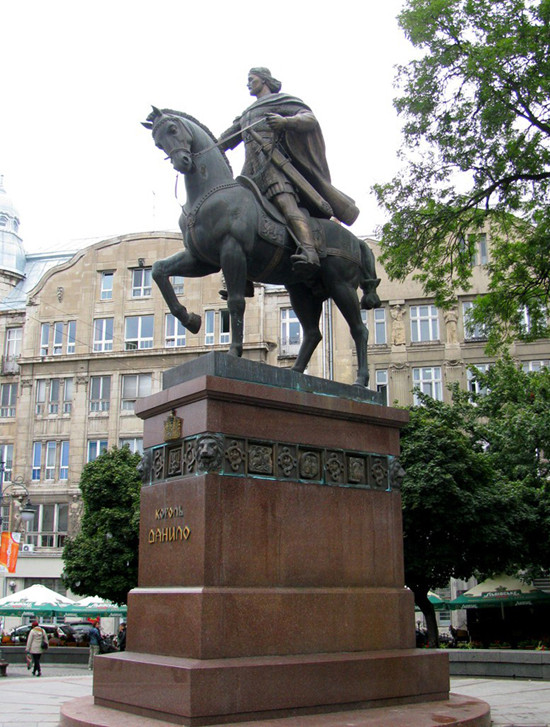 Памятник Даниилу Галицкому в&nbsp;г.&nbsp;Львов. Украина