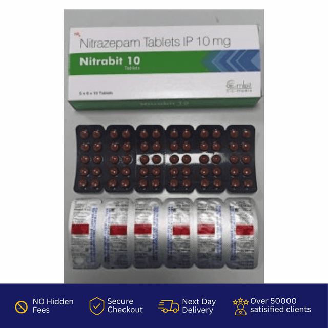 Nitrazepam 10mg Tablets – Online Pharmacy | PharmacyOnClick