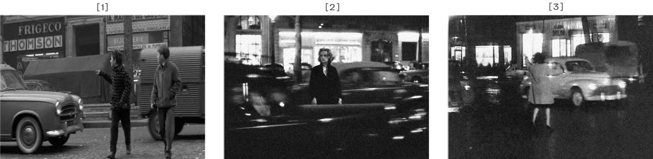 [1] «Четыреста ударов», 1959&nbsp;год, реж: Франсуа Трюффо; [ 2 ] «Лифт на&nbsp;эшафот», 1957&nbsp;год, реж: Луи Маль; [3] «Милашки», 1960&nbsp;год, реж: Клод Шаброль