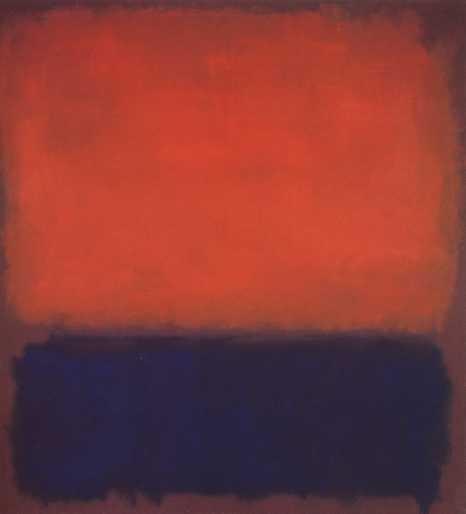 1960, Mark Rothko, N°14 Huile sur Toile, San Francisco, Museum of Modern Art