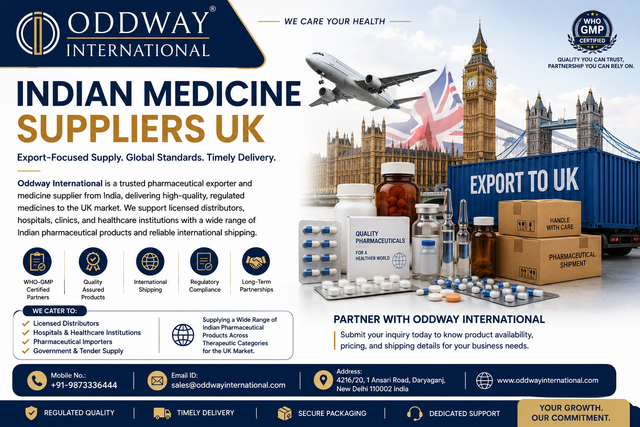 UK Procurement Path for Indian Medicines Sourcing - Oddway