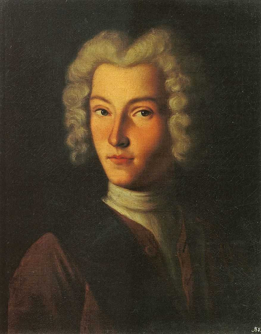 Петр II, портрет работы Г.Д.&nbsp;Молчанова, 1730&nbsp;год