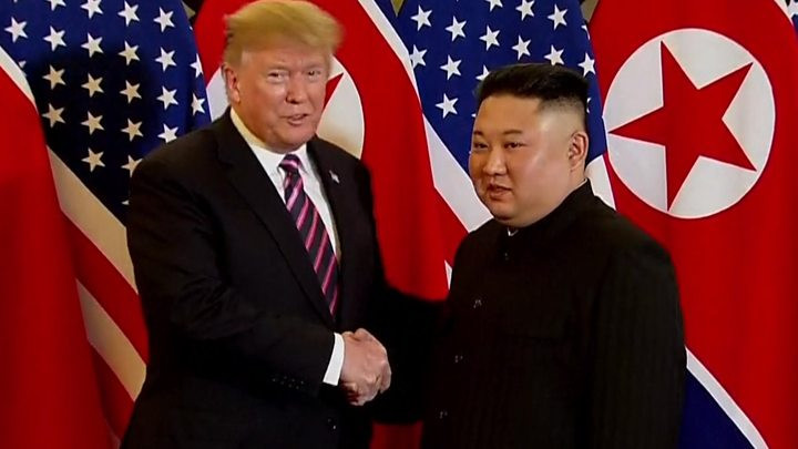 Встреча Трампа с&nbsp;лидером Северной Кореи Ким Чен Ыном 