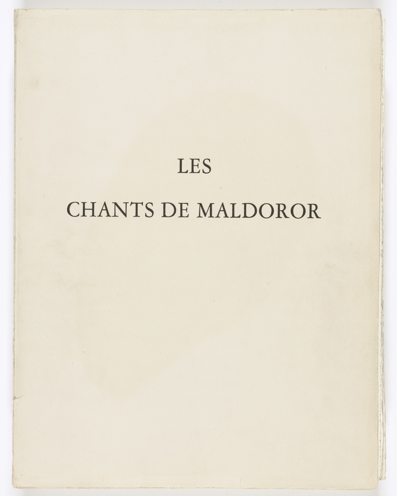 Salvador Dalí. Les Chants de Maldoror, 1934.