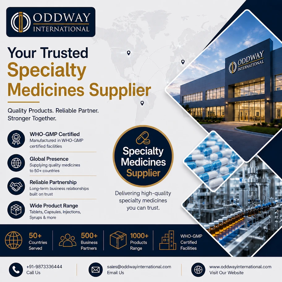 Specialty Drugs Wholesale &amp; Distribution | Worldwide — Oddway