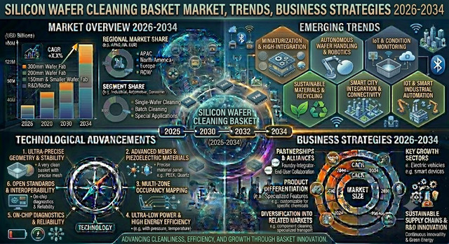 Silicon Wafer Cleaning Basket Market, Trends, Business Strategies 2026-2034