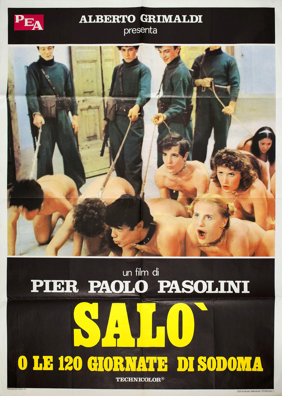  Salò o le 120 giornate di Sodoma (1975), film by Pier Paolo Pasolini