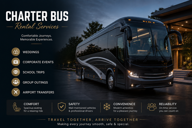 A Smarter Way to Travel: Dallas Charter Bus Rental
