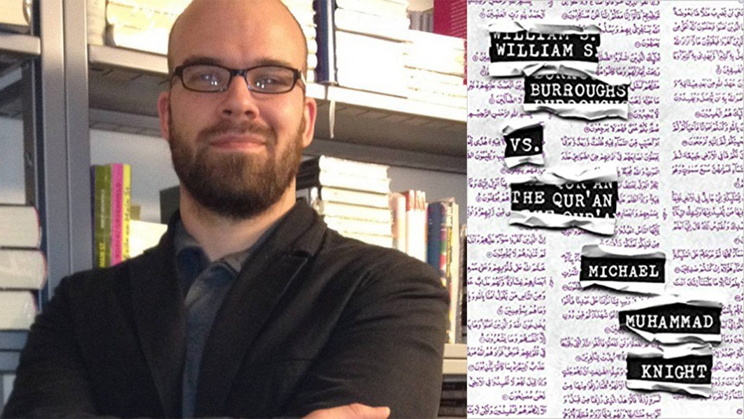 Майкл Мухаммад Найт и&nbsp;обложка книги «Уильям Берроуз против Корана»