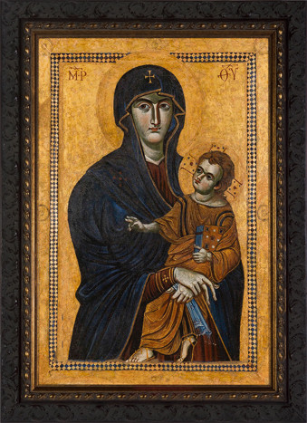 Дева Мария с&nbsp;младенцем Христом из&nbsp;собора Санта Мария Маджоре, Рим