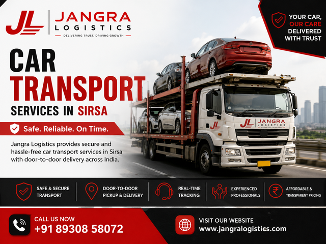 Car Transport Services in Sirsa 