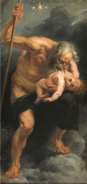 Питер Пауль Рубенс «Сатурн, пожирающий сына», 1636&nbsp;г.