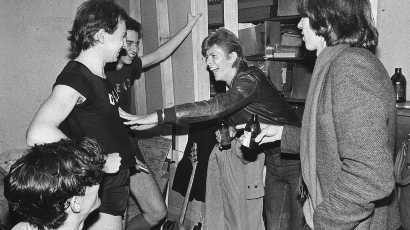 Дэвид Боуи после выступления Devo, 1978-й год.