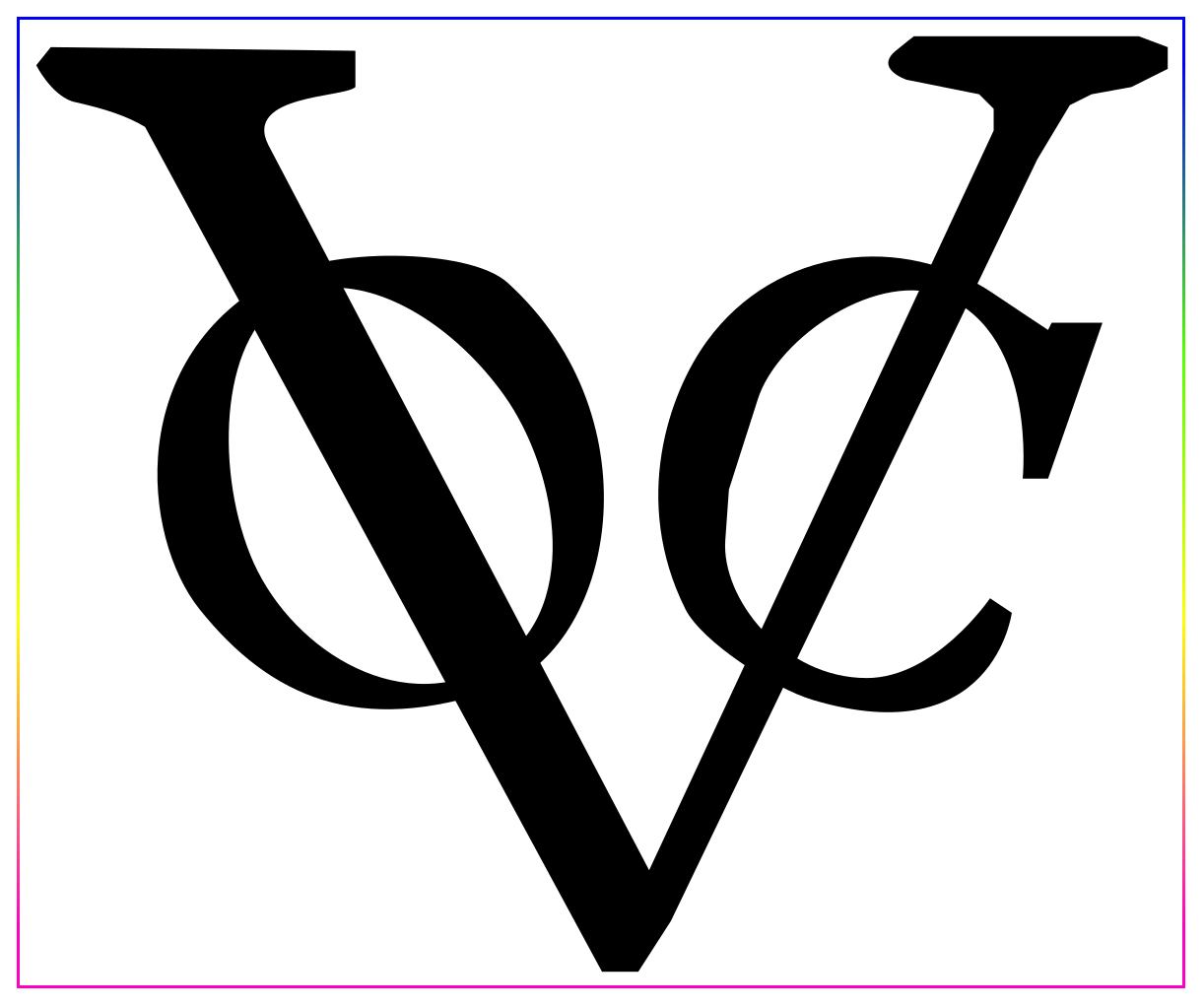 Логотип голландской Ост-Индской компании VOC