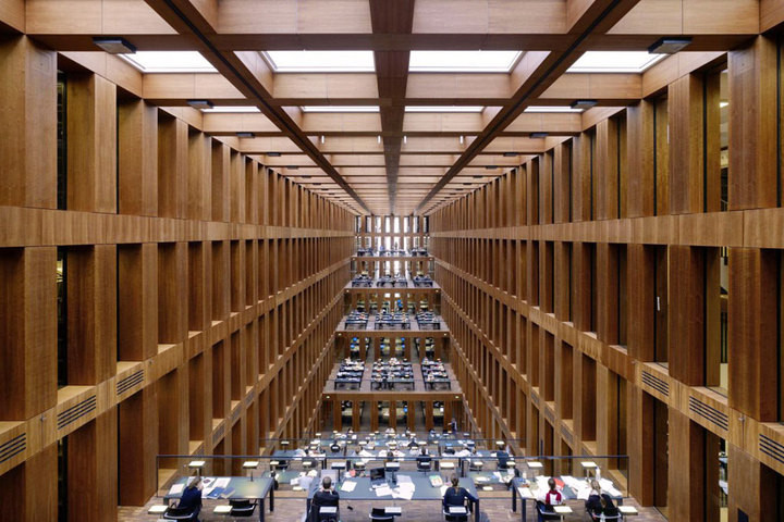 Библиотека берлинского университета Гумбольдта