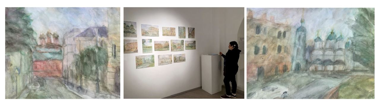 Anna’s works from the exhibition Moscowmorphoses at the Museum of Moscow, 2019