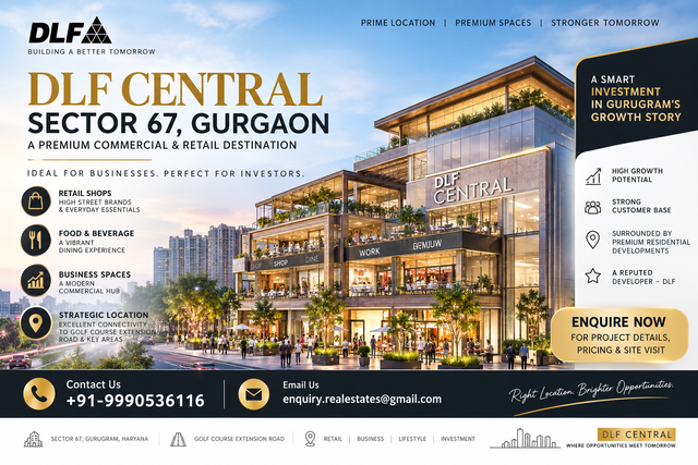 DLF Central 67 Guide Why Modern Entrepreneurs Choose Commercial Real Estate