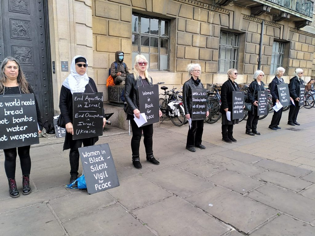 Le Donne in nero a Guildhall, Cambridge / giugno 2022
