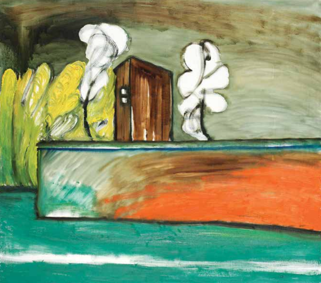 Пейзаж. Дом покинутый чей-то 2005, холст, масло 60 × 80 см Коллекция Юрия Молодковца