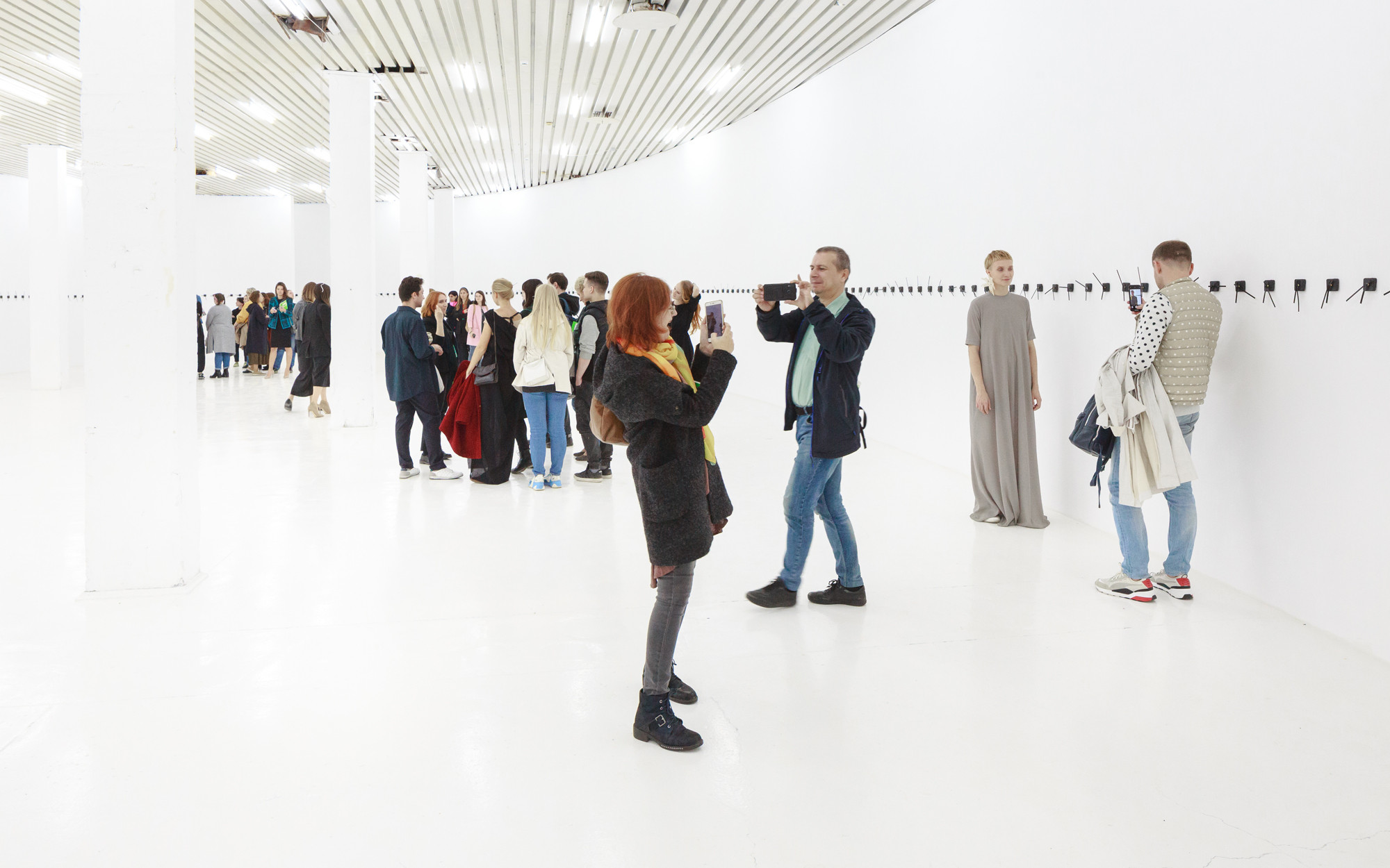 Посетители 5-й Уральской индустриальной биеннале современного искусства, 2019&nbsp;год. © Евгений Литвинов