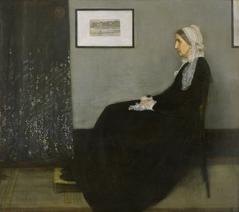Джеймс Уистлер, Аранжировка в&nbsp;сером и&nbsp;чёрном. Мать художника (1871)
